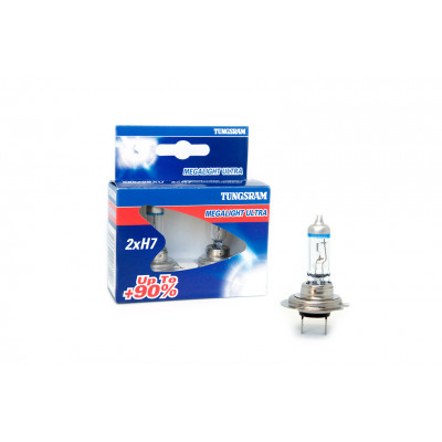 Tungsram H7 12V-55W (PX26d) Megalight Ultra +90% (GE) 58520SXU к-т