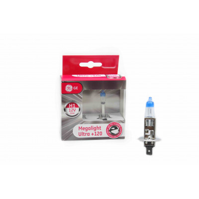 General Electric H1 12V-55W (P14,5s) Megalight Ultra +120% (GE) 98239 (50310NU (ку.2)) к-т