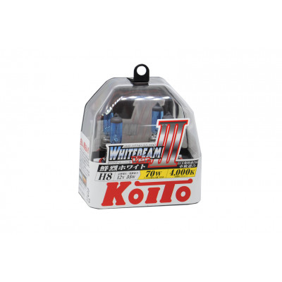 KOITO 12v H8 35w Высокотемпературные 4000K P0758W