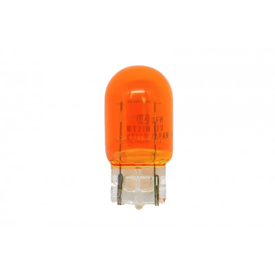 090 KOITO 12v 21w (WX3x16d) 1-конт. б/ц оранж. Т20 1870А