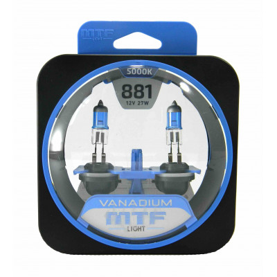 033 MTF H27w 881 vanadium к-т (4815)