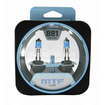 047 MTF H27w 881 platinum к-т (4145)