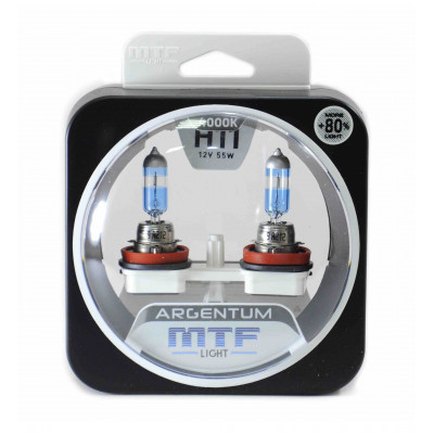 064 MTF H11 55w Argentum +80% к-т