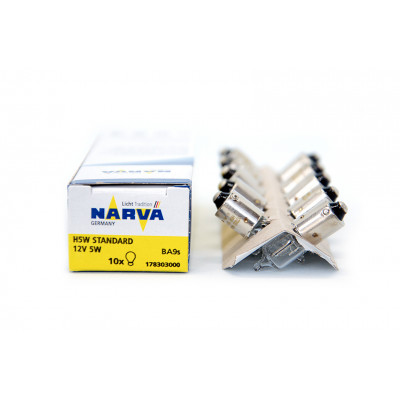 098 Narva H5W 12V-5W (BA9s) 17830