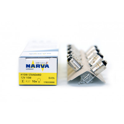 101 Narva H10W (BA9s) 10w (галогенка на габ.)  17833