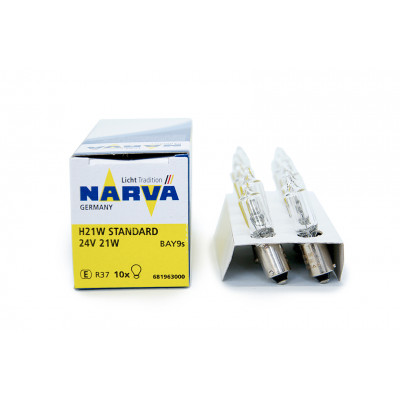 103 Narva H21w 24v-21w (BAY9s) (галоген) 68196