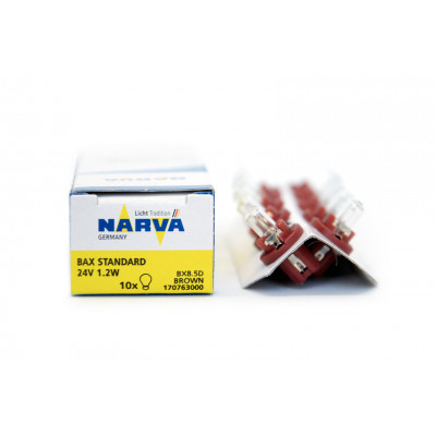 135/6 Narva BAX 24V-1.2W (BX805d) Brown 17076