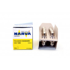 137 Narva Fest T10,5 10w (SV8,5-28/11) A/C 10w 28мм 17315