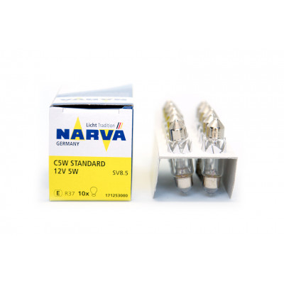 138 Narva C5W (SV8,5-35/11) A/C 5w 35мм  17125