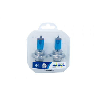 061 Narva H4 60/55 4500K (P43t) белый спектр (ком-кт 2шт.) 48680RPW