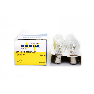 080 Narva P15w (BA15s) (Stop P22) (1-к) 17411