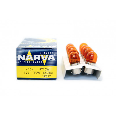089 Narva RY10W 12V-10W (BAU 15s) 17317