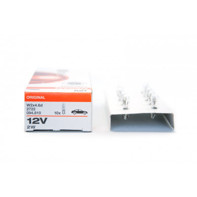 139 OSRAM 12v (2w) W2x4,6d  2722