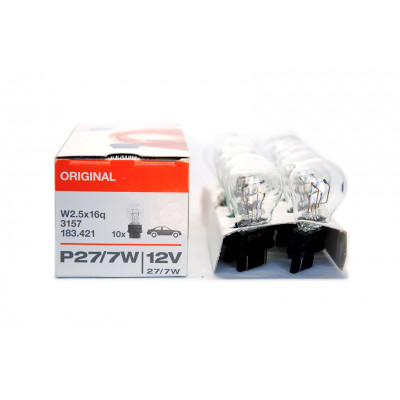 151 OSRAM P27/7W 12v(27/7w) W2,5x16g  3157TF