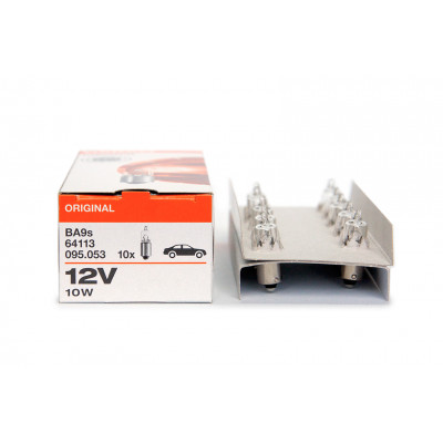 153 OSRAM H10W 12v(10w) BAY9s  64113 (галоген.)
