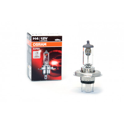 015 OSRAM H4 12v (60/55w) P43t-38 +30% света  64193SUPER