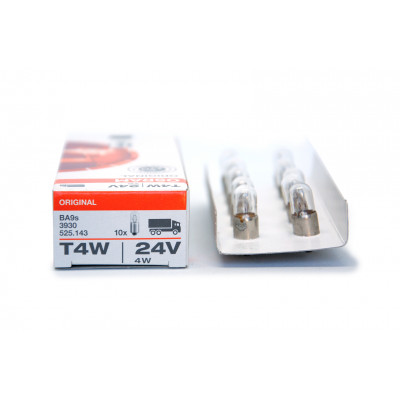 157 OSRAM T4W 24V BA9s 3930