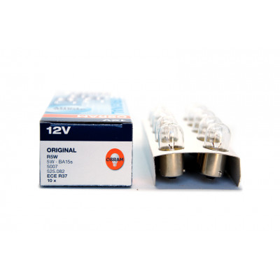 158 OSRAM R5W 12v (5w) BA15s 5007