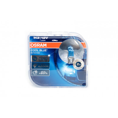 067/1 OSRAM H3 12v (55w) PK22s белого свечения 64151 CBI EURO BOX