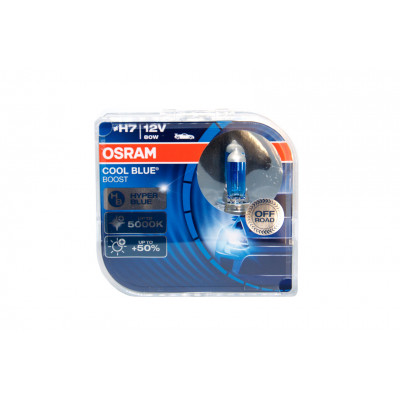 080 OSRAM H7 12v (80w) PX26d 5000K  62210 CBB +  EURO BOX