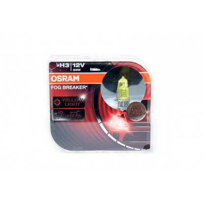 087 OSRAM H3 12v (55w) PK22s 10x2 RU 62151 FBR EURO BOX