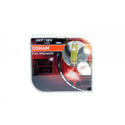 089 OSRAM H7 12v (55w) PX26d 10x2 RU 62210 FBR EURO BOX