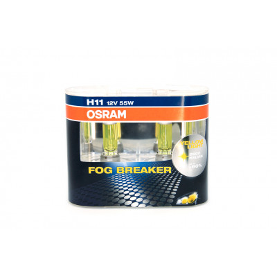 090 OSRAM H11 12v 55w PGJ19-210X2 RU 64211 FBR EURO BOX