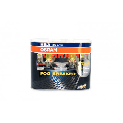 091 OSRAM HB3 12v (60w) P20d 10X2 9005 FBR EURO BOX