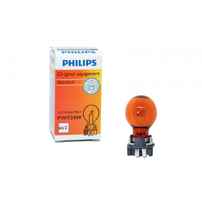 023 PHILIPS PWY24W 12V-24W HiPerVision 12174NAHTRC1 оранж.