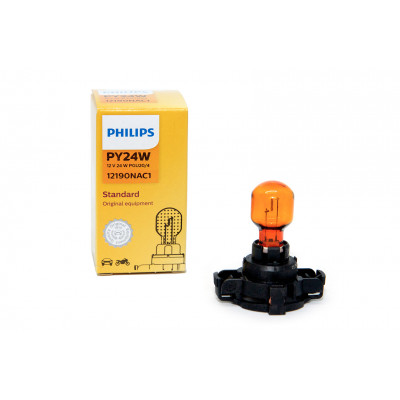 032 PHILIPS PY24W 12v 24w (PGU20/4) HiPerVision 12190NAC1