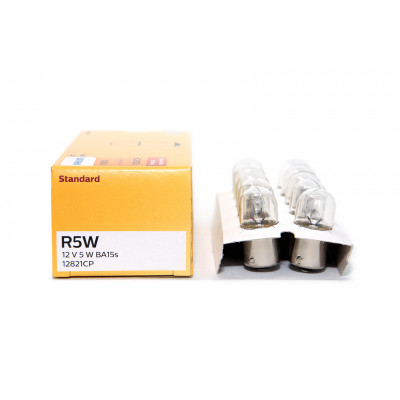 084/1 PHILIPS R5W 12v 5w (BA15s) 1 конт. 12821CP