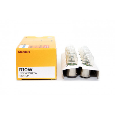 084/2 PHILIPS R10W 12v 10w (BA15s) 1 конт. 12814CP