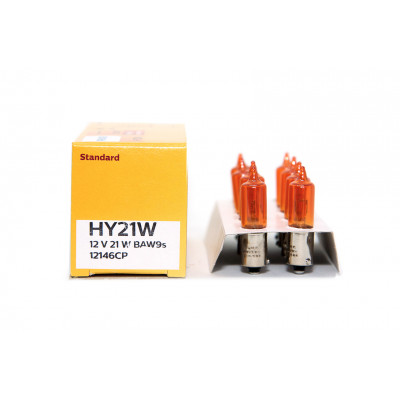 085 PHILIPS HY21W12v-21w(BAY9s) 12146CP