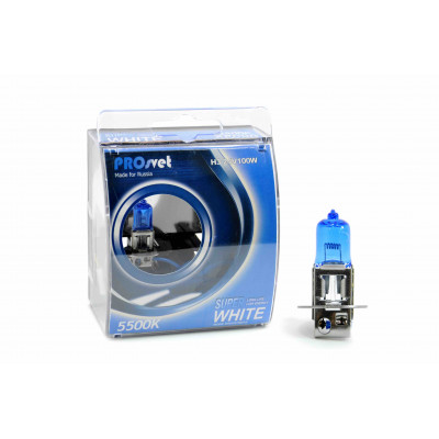 132 PROsvet 24v H3 100w PK22s SuperWhite (к-т)