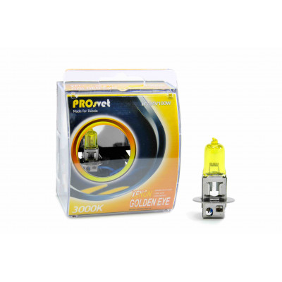 141 PROsvet 24v H3 100w PK22s Yellow (к-т)