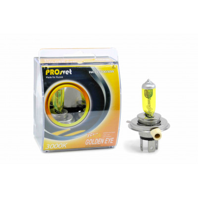 143 PROsvet 24v H4 100/90w P43t Yellow (к-т)