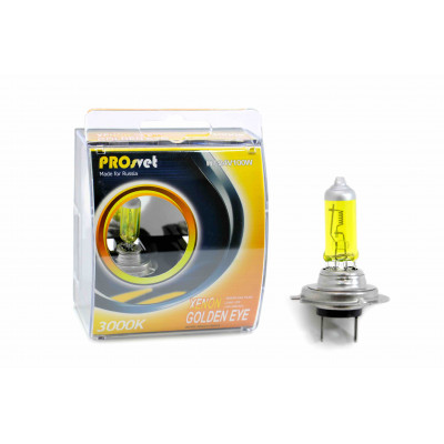 145 PROsvet 24v H7 100w PX26d Yellow (к-т)