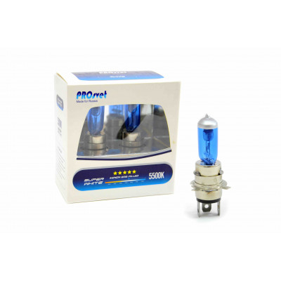 018/1 PROsvet 12v H4A 60/55w P20t SuperWhite (к-т)