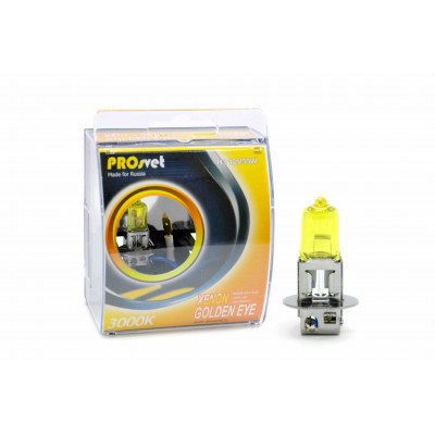 035 PROsvet 12v H3 55w PK22s Yellow (к-т)