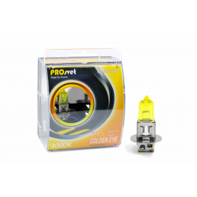 036 PROsvet 12v H3 100w PK22s Yellow (к-т)