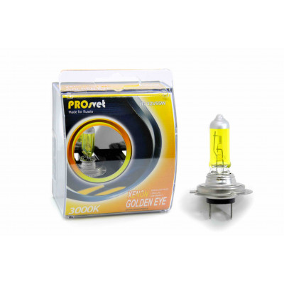 039 PROsvet 12v H7 55w PX26d Yellow (к-т)