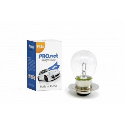 076 PROsvet 12v 50w (P42s) тракторная 1 конт.
