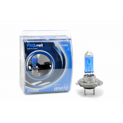 009 PROsvet 12v H7 100w PX26d SuperWhite (к-т)