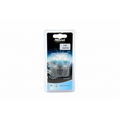 081 PROsvet 12v 27/7w 3157 (2 конт.)  амер. цок. (к-т)