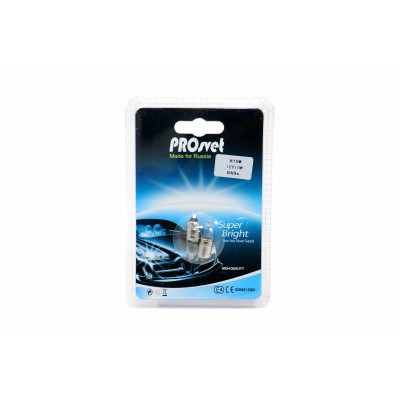 083 PROsvet 12v H10W BA9s clear (к-т)