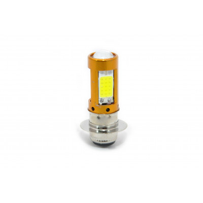 Светодиод MOTO 12v H6 25-1 3SMD COB+линза
