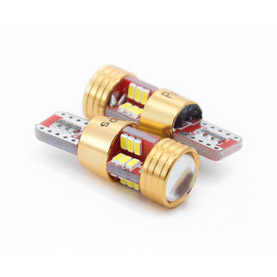 Prosvet PREMIUM 12v T10 4014 27smd линза с обманкой (2шт.)